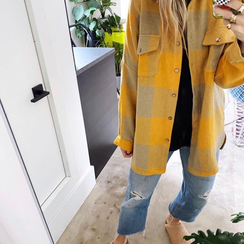 Ascot & Hart Plaid Shacket